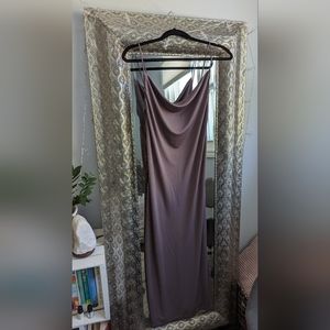 NWT Zara Nude slip dress with spaghetti straps